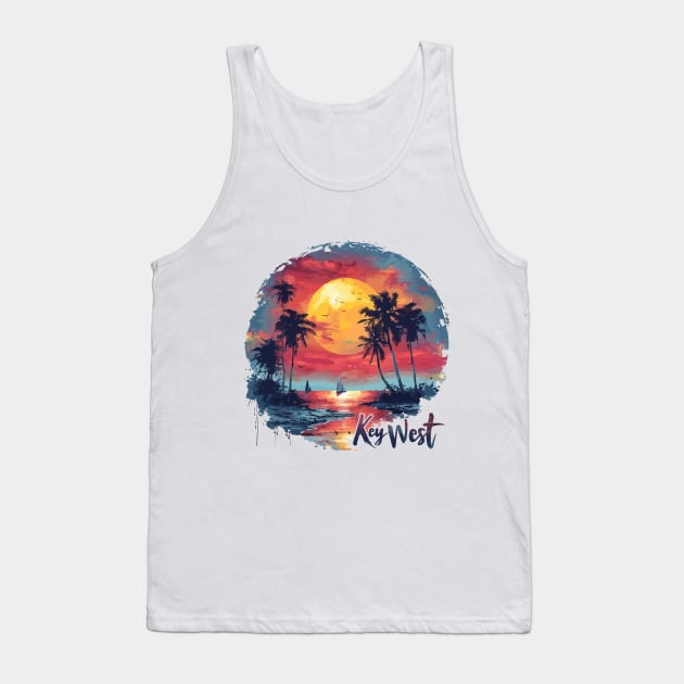 Key West Design Tank Top by VelvetRoom